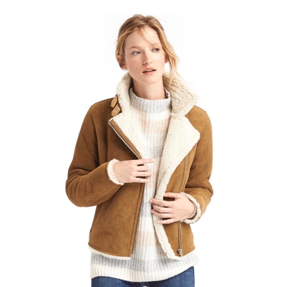 GAP Jackets & Blazers - GAP Genuine Shearling Jacket